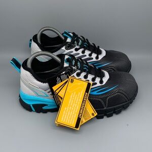 Oliver Fixit Series OL25004 Black Blue Composite Toe Work Shoes Women’s Sz 7.5 N